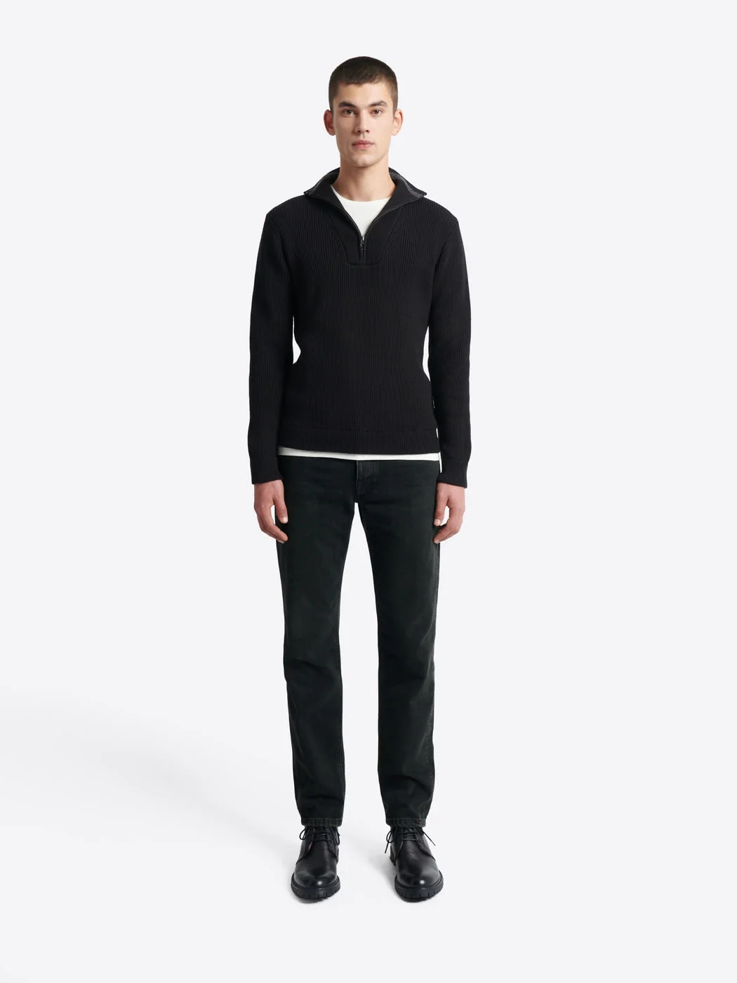 Jean couleur regular en coton