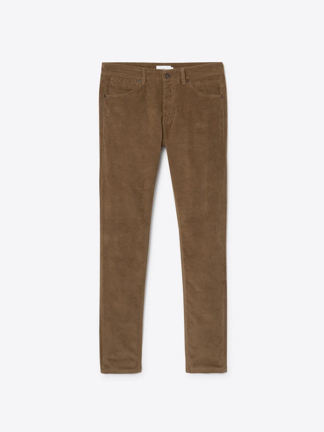 Jean couleur slim en velours - Image 3