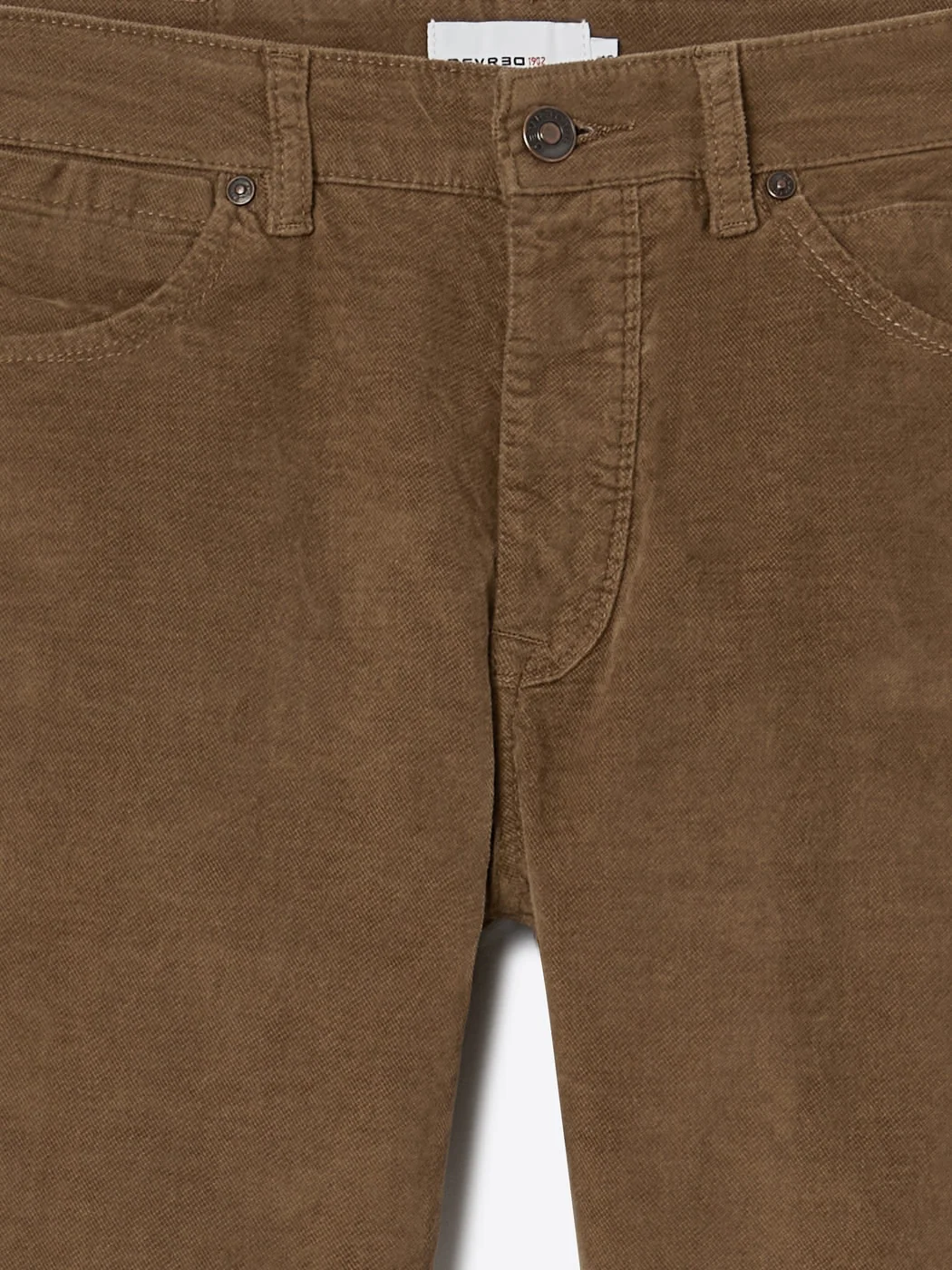 Jean couleur slim en velours - Image 6