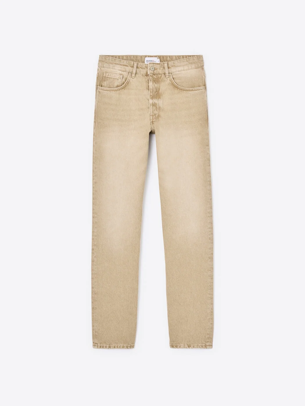 Jean couleur regular en coton - Image 3