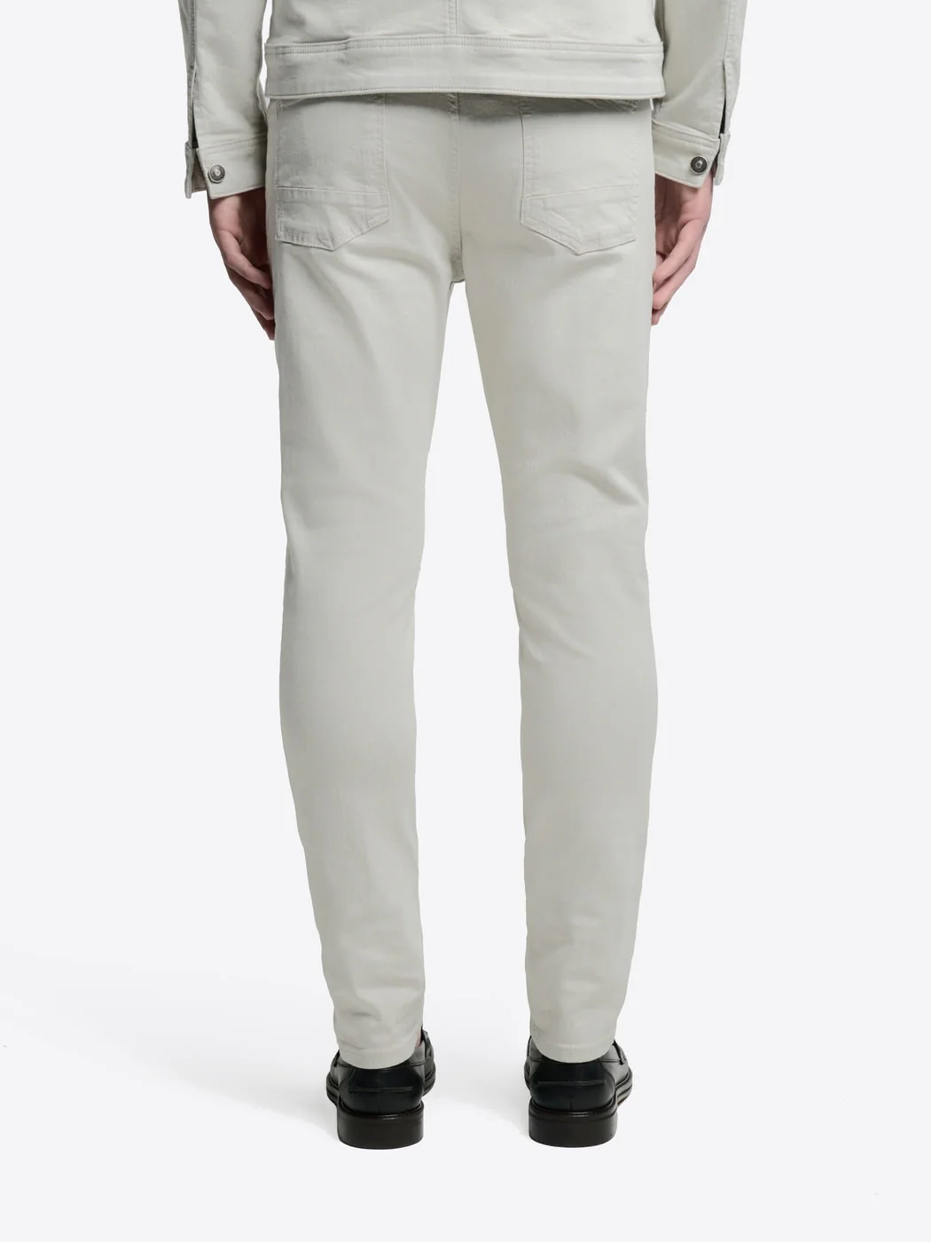 Jean couleur slim en coton stretch - Image 4