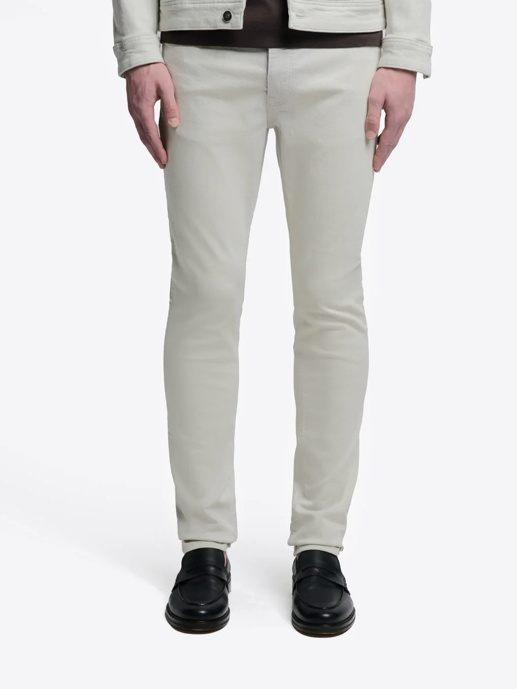 Jean couleur slim en coton stretch - Image 7
