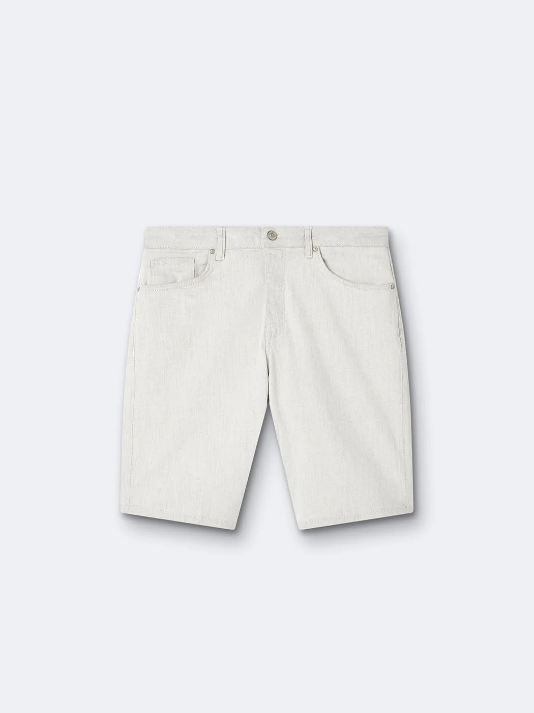 Bermuda regular en coton stretch - Image 3