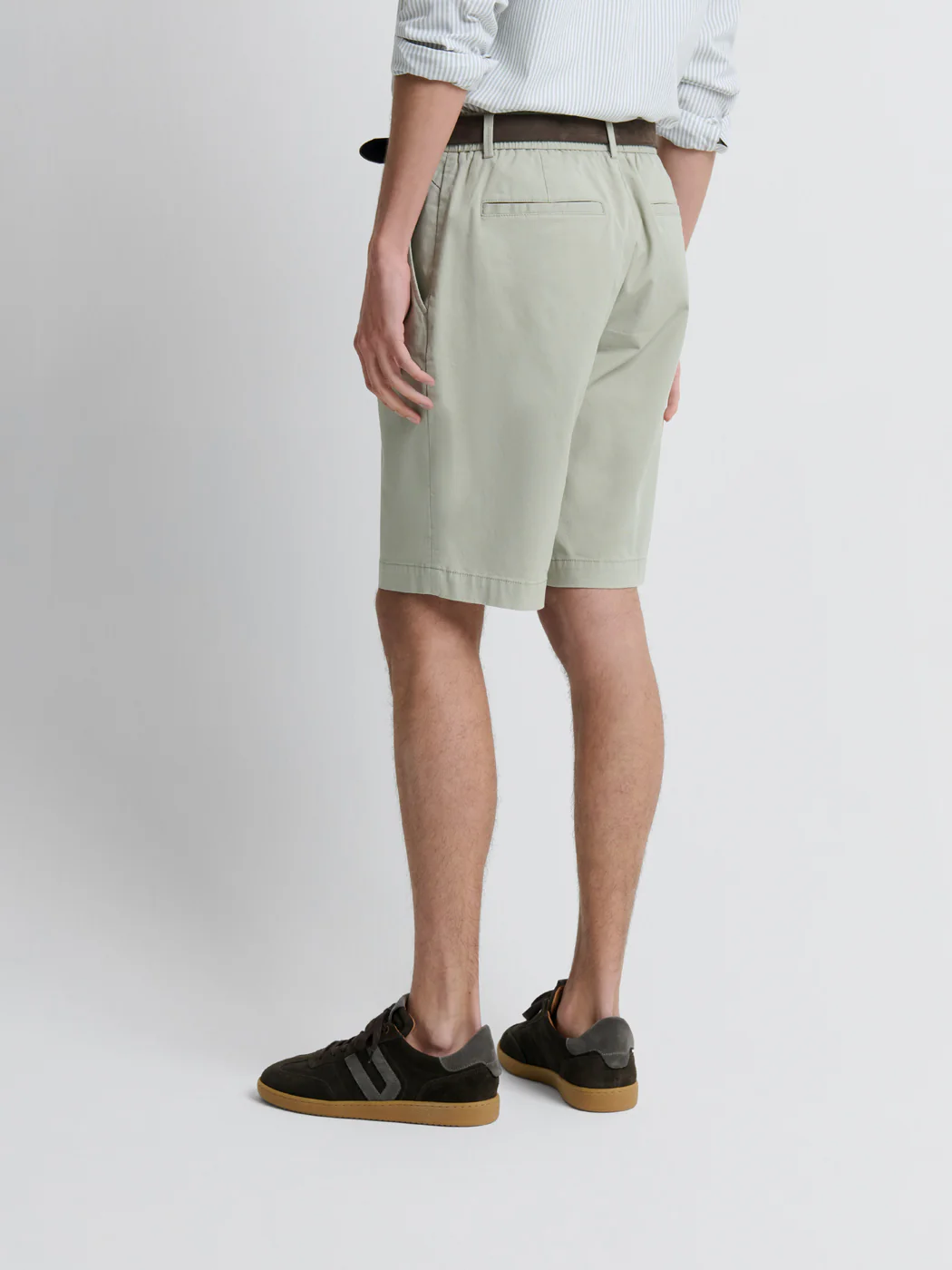 Bermuda slim taille semi-élastiquée - Image 3