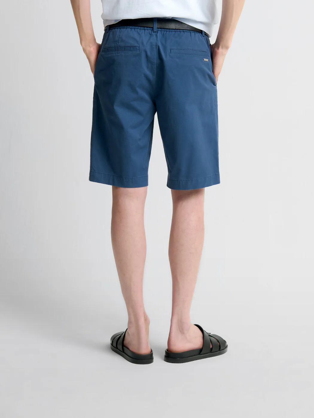 Bermuda slim taille semi-élastiquée - Image 4