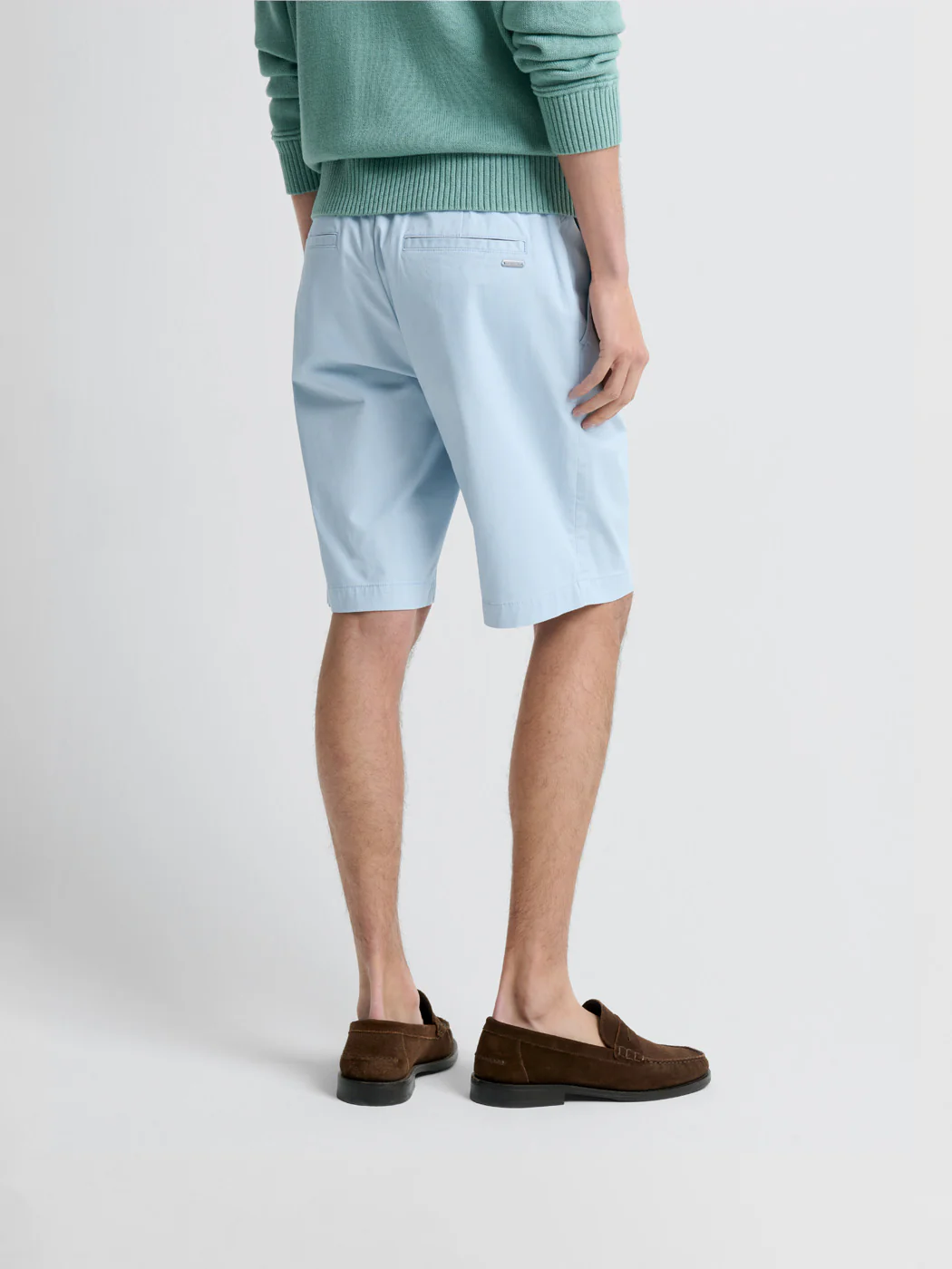 Bermuda slim taille semi-élastiquée - Image 4