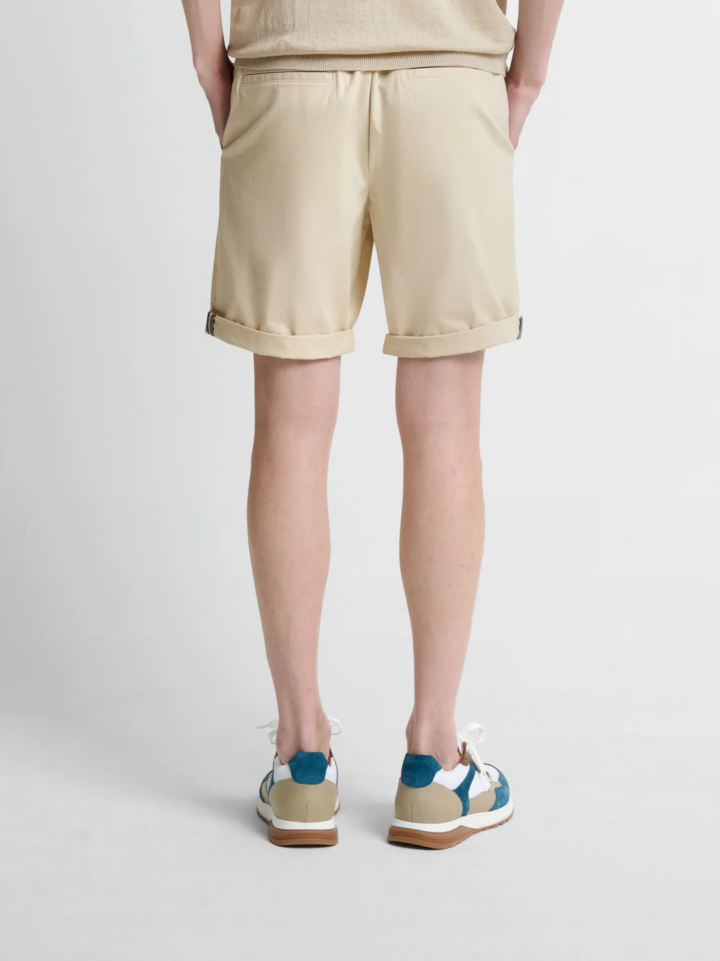 Bermuda slim taille semi-élastiquée - Image 4