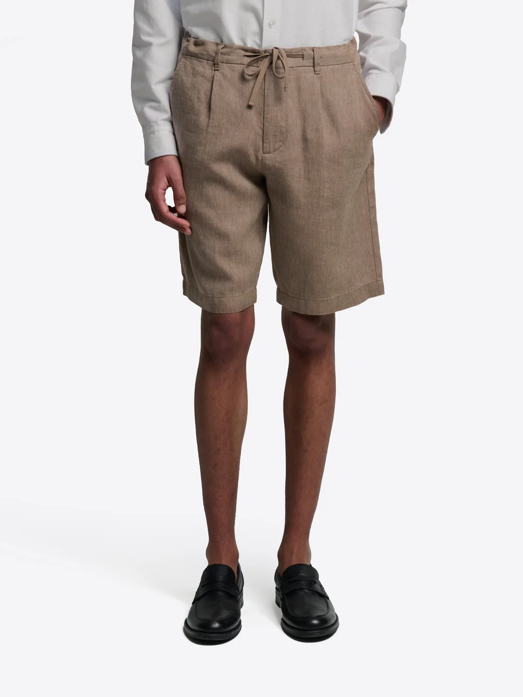 Bermuda slim taille semi-élastiquée - Image 2