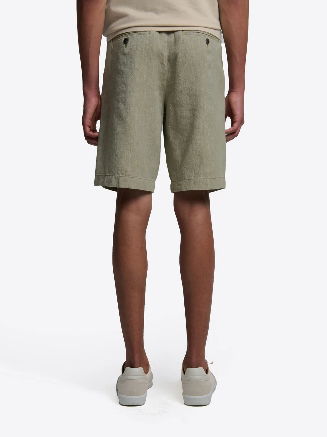 Bermuda slim taille semi-élastiquée - Image 4