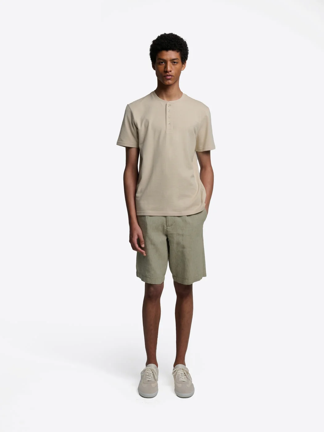 Bermuda slim taille semi-élastiquée - Image 6