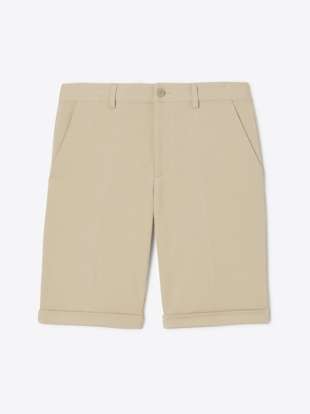 Bermuda slim en maille taille élastique - Image 2