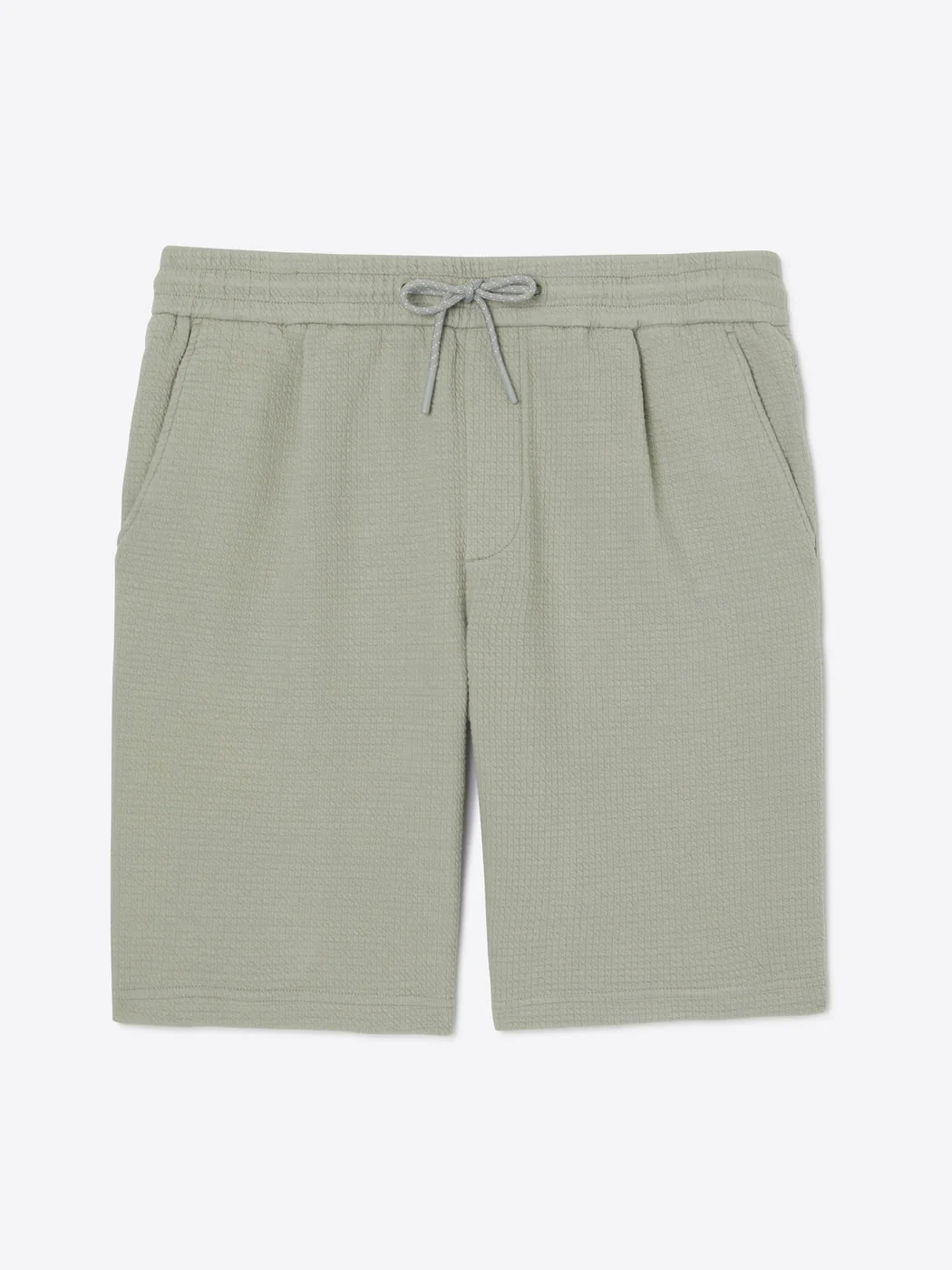 Bermuda regular en coton gauffré - Image 3