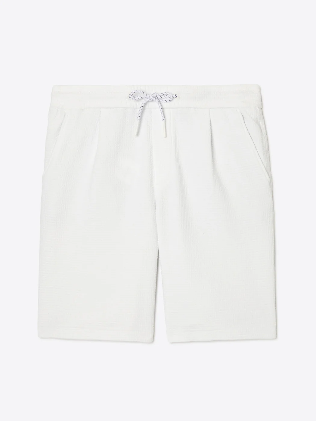 Bermuda regular en coton gauffré - Image 3