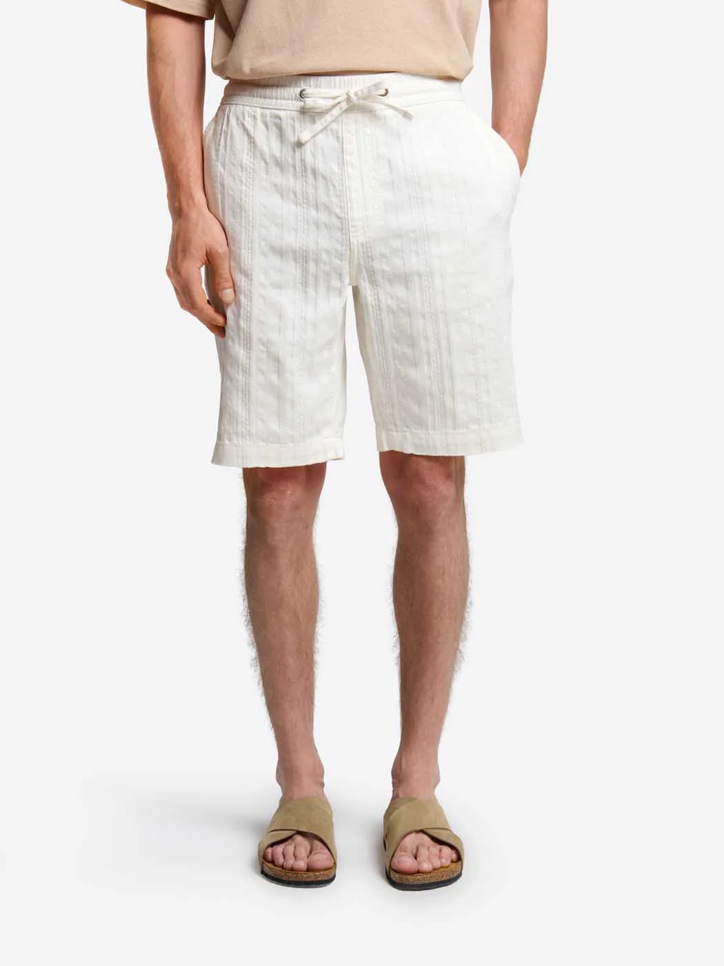 Bermuda regular taille élastique - Image 2