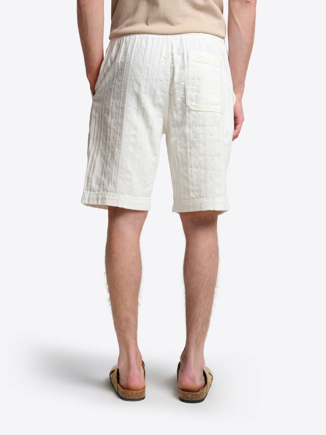 Bermuda regular taille élastique - Image 4