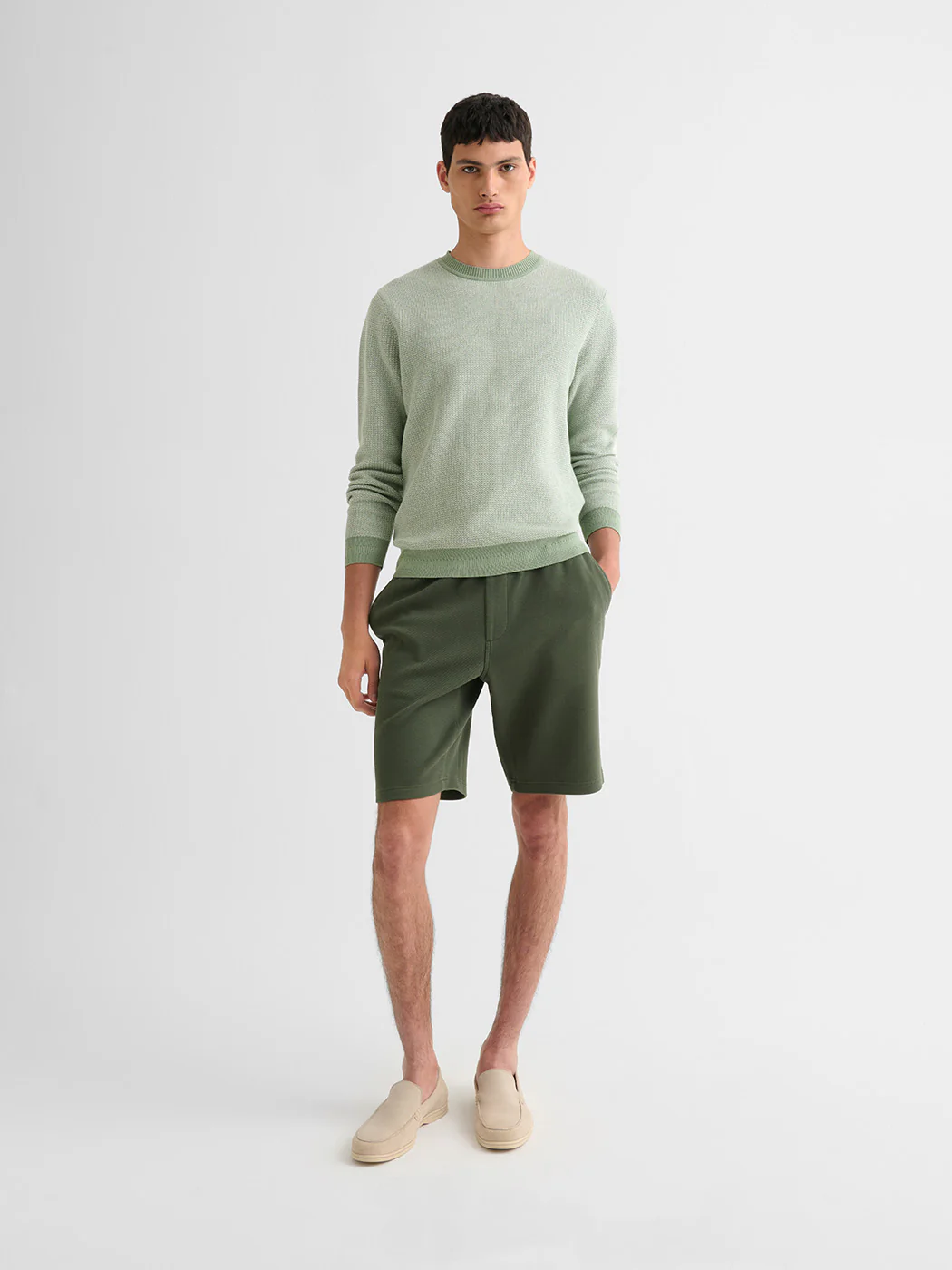 Bermuda regular taille élastiquée - Image 2