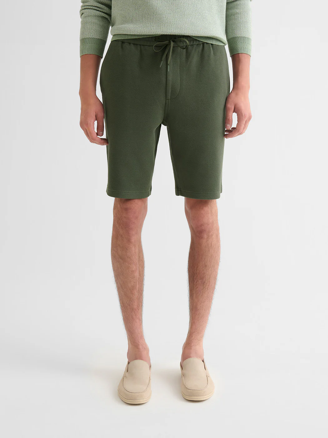 Bermuda regular taille élastiquée - Image 4