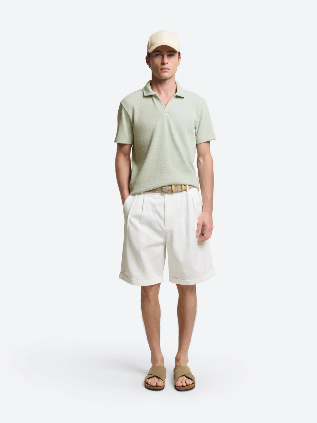 Bermuda loose fit en coton