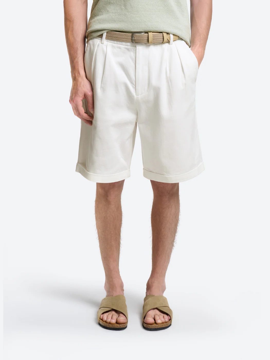 Bermuda loose fit en coton - Image 2