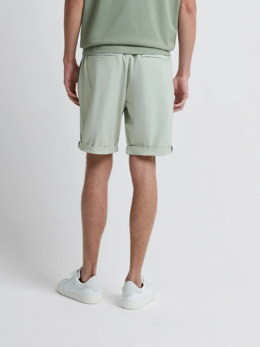 Bermuda slim taille semi-élastiquée - Image 4