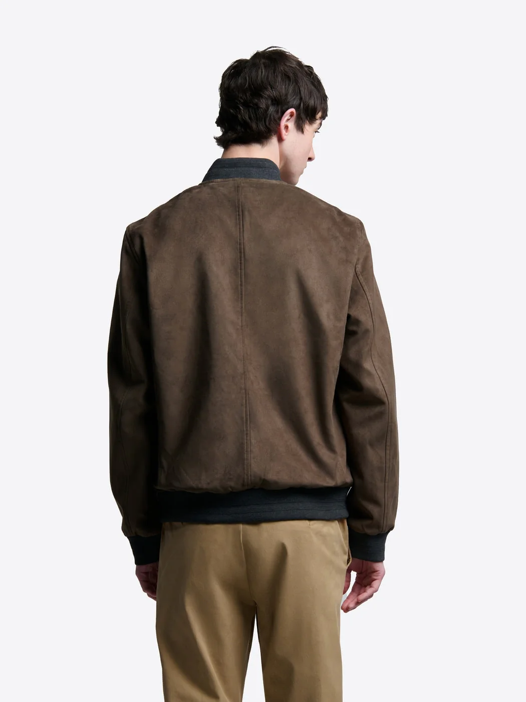 Blouson en suédine col teddy - Image 6