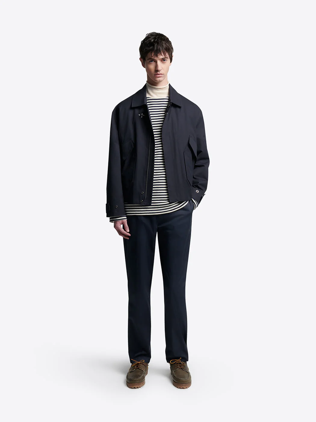 Blouson coupe boxy en coton - L'atelier - Image 4