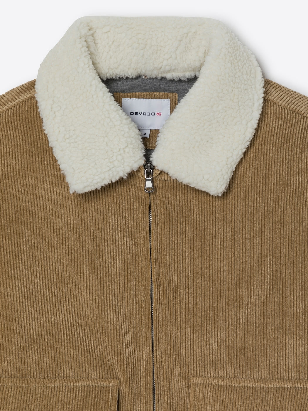 Blouson en velours col sherpa - Image 6