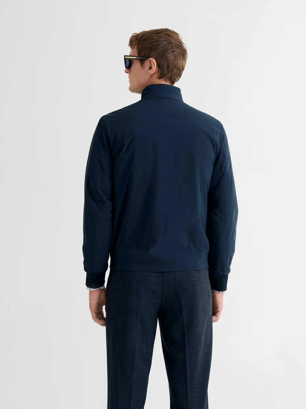 Blouson regular déperlant col montant - Image 2
