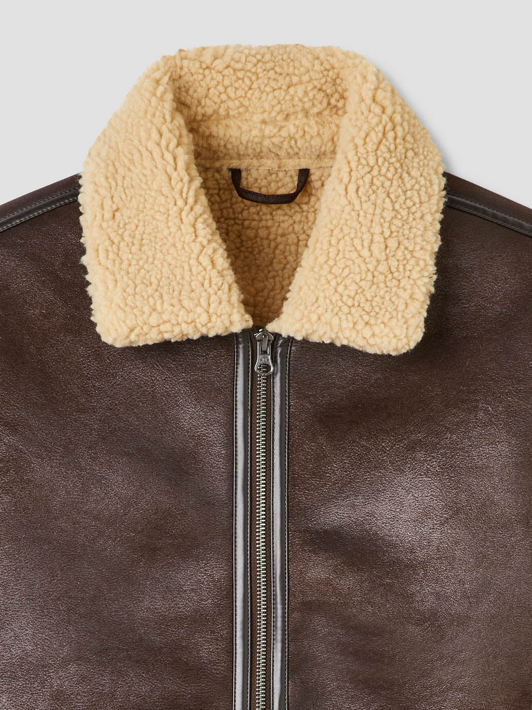 Blouson aviateur col sherpa - Image 6