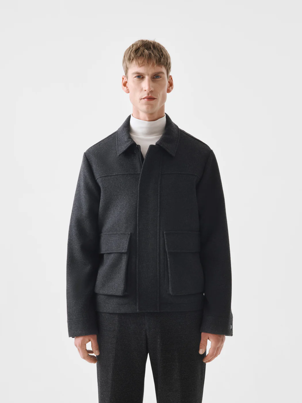 Veste casual zippée regular - L'atelier - Image 6