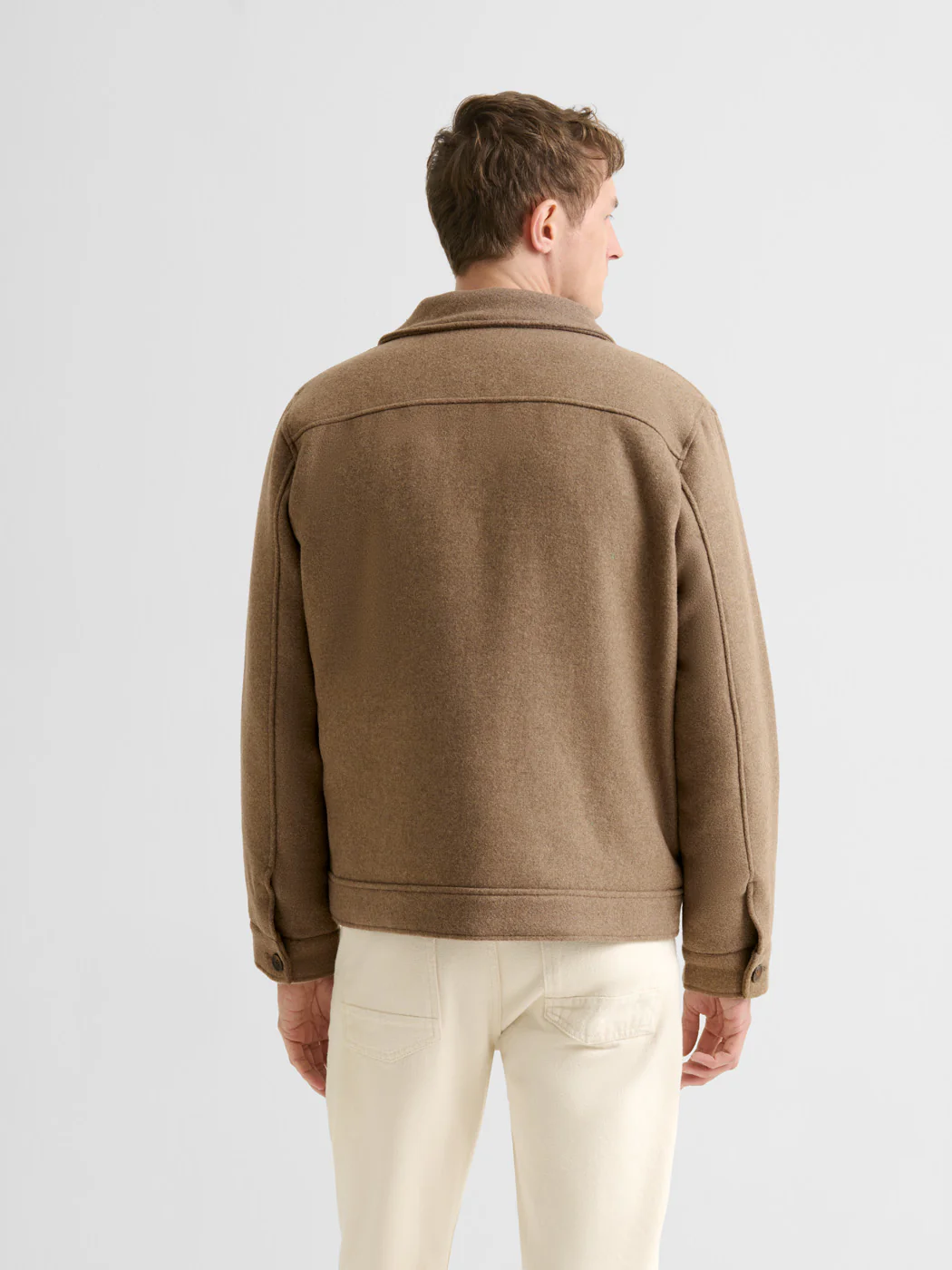 Veste casual doublée col chemise - Image 8