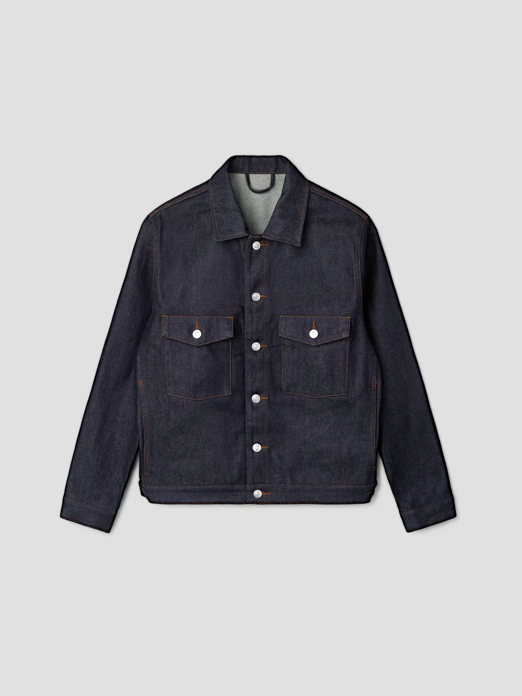 Veste selvedge col chemise - L'atelier - Image 3