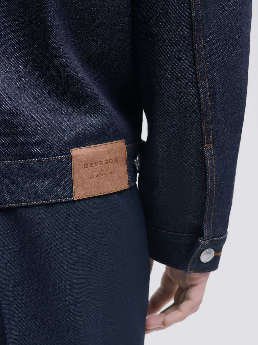 Veste selvedge col chemise - L'atelier - Image 5