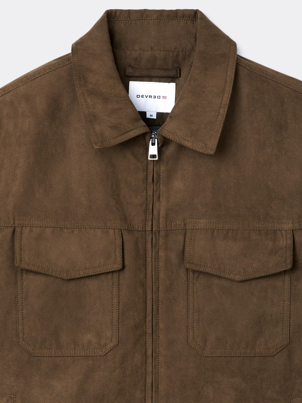 Blouson en suédine col chemise - Image 12