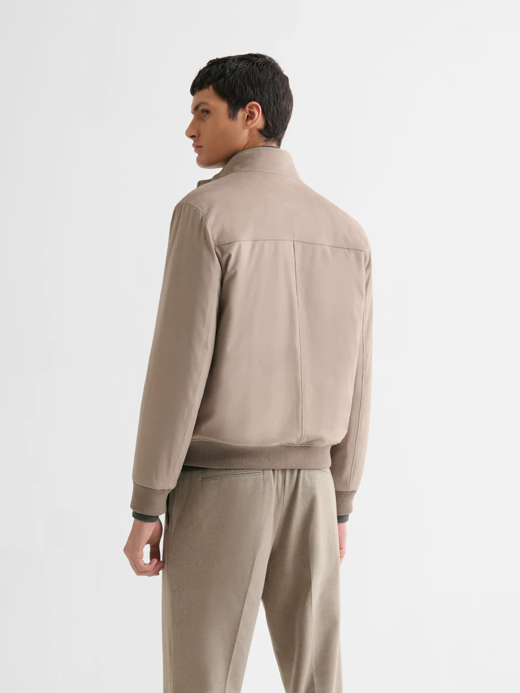 Blouson en suédine col montant - Image 2