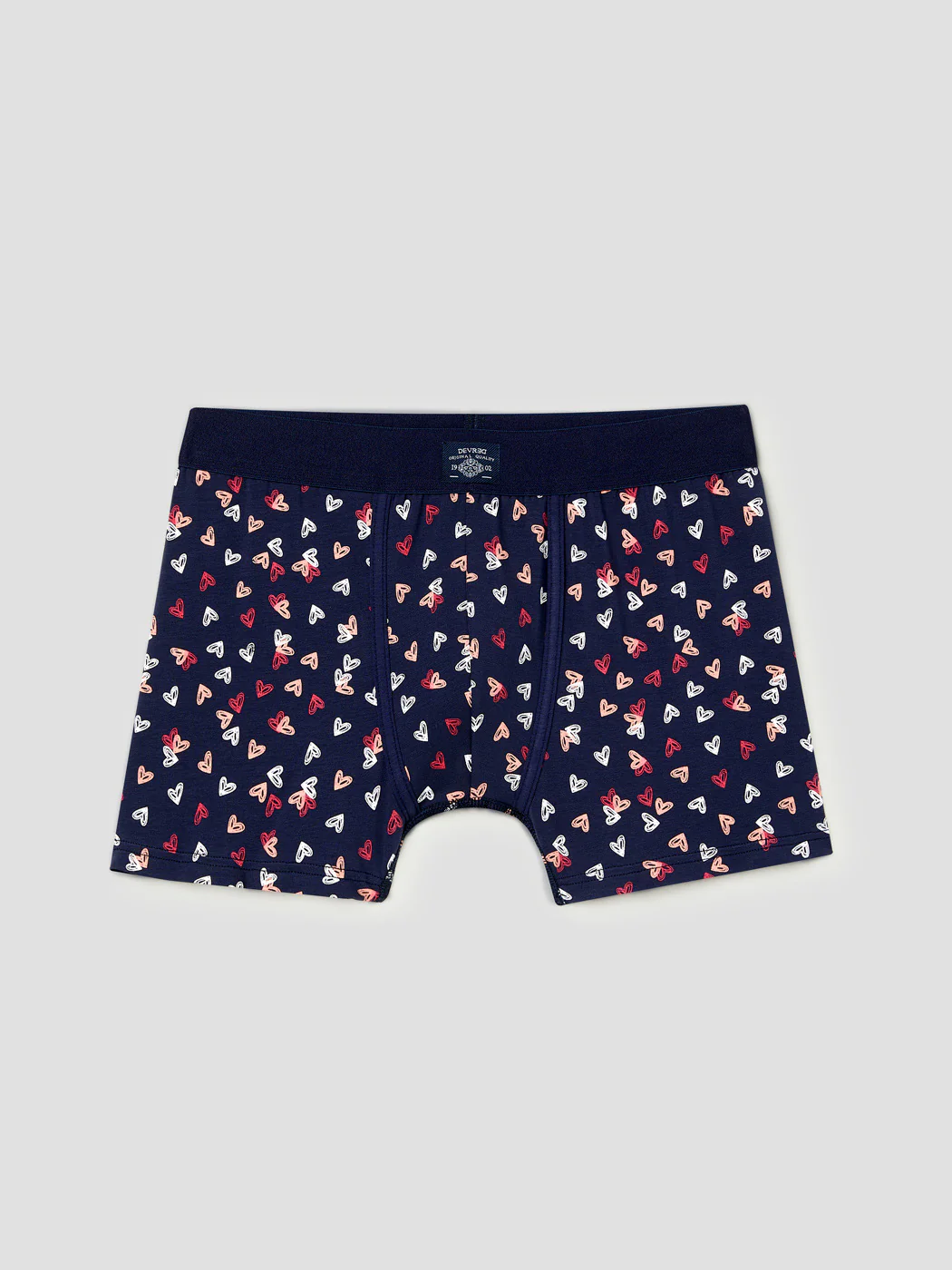 Boxer en coton élasthanne à motif - Image 2