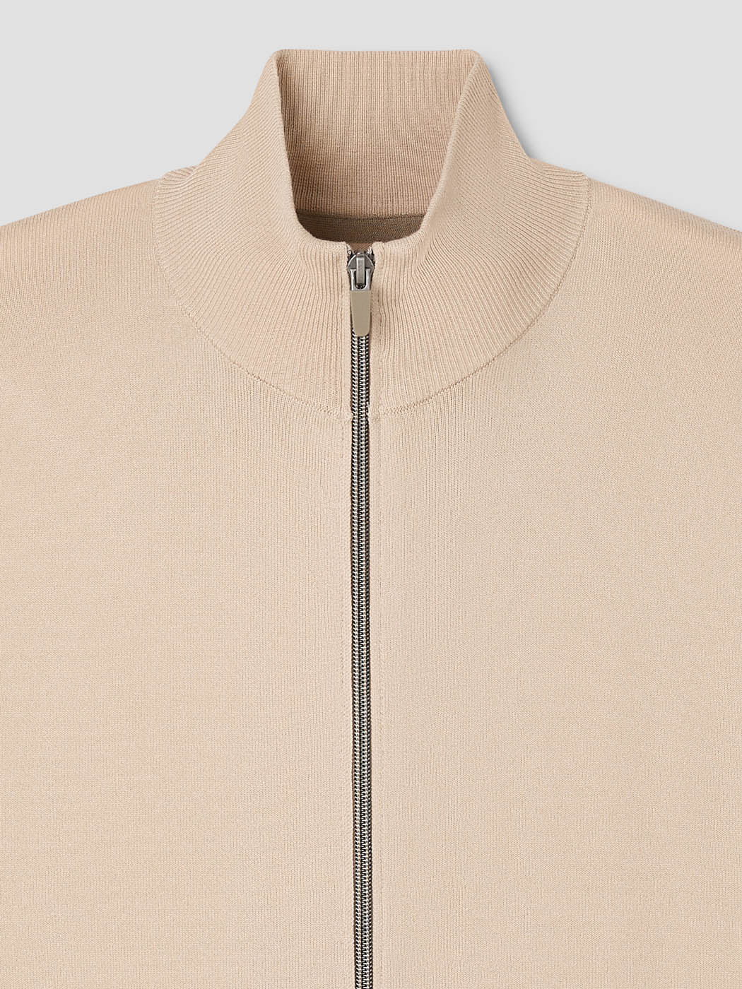 Cardigan zippé en jersey - Image 6