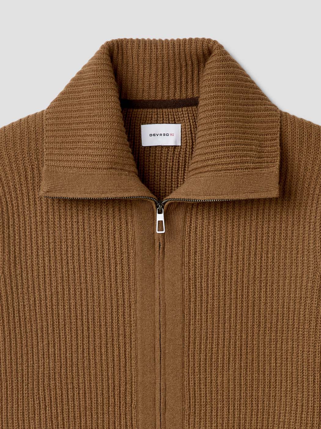 Cardigan zippé en laine certifiée - Image 12