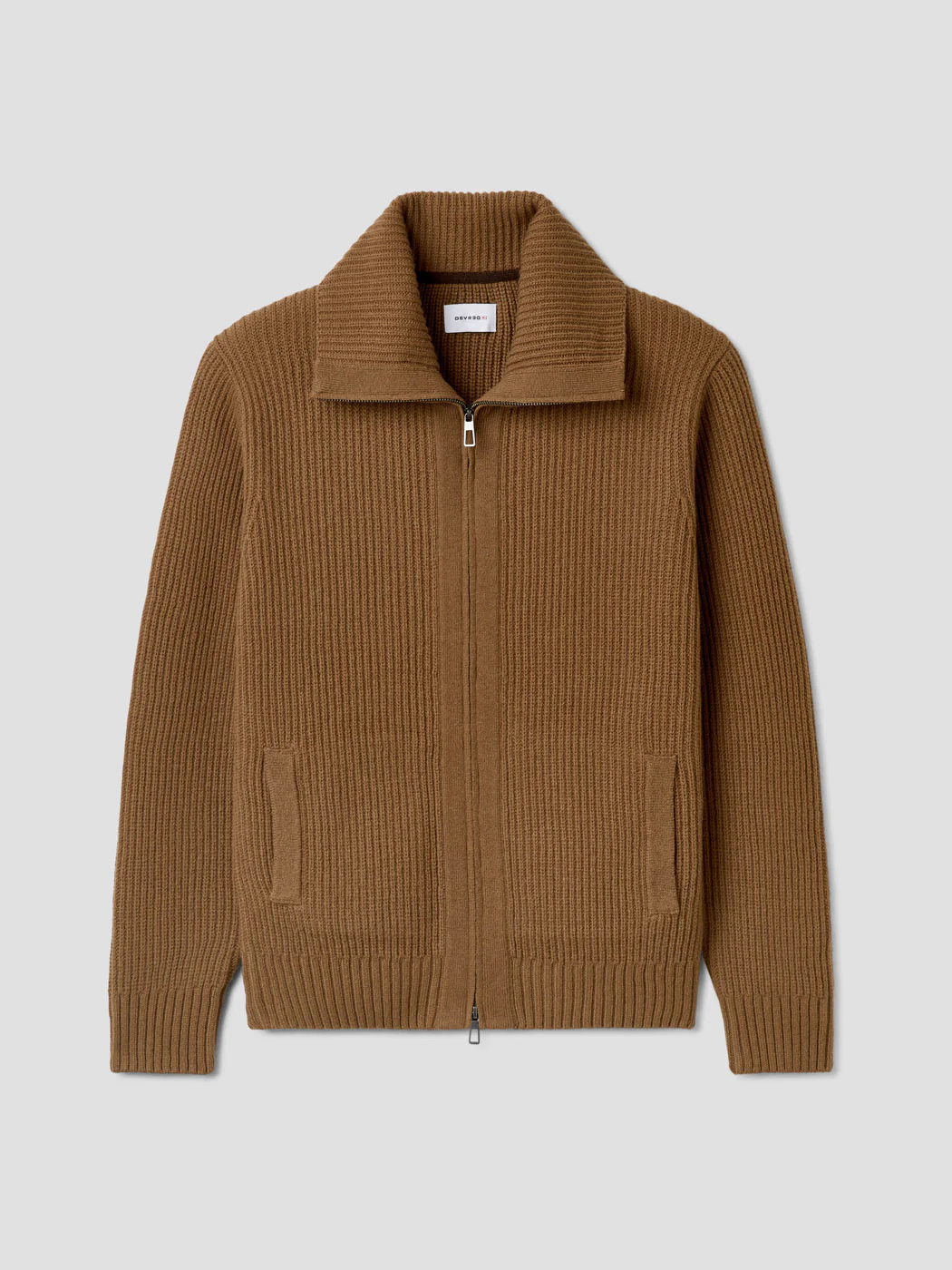 Cardigan zippé en laine certifiée - Image 9