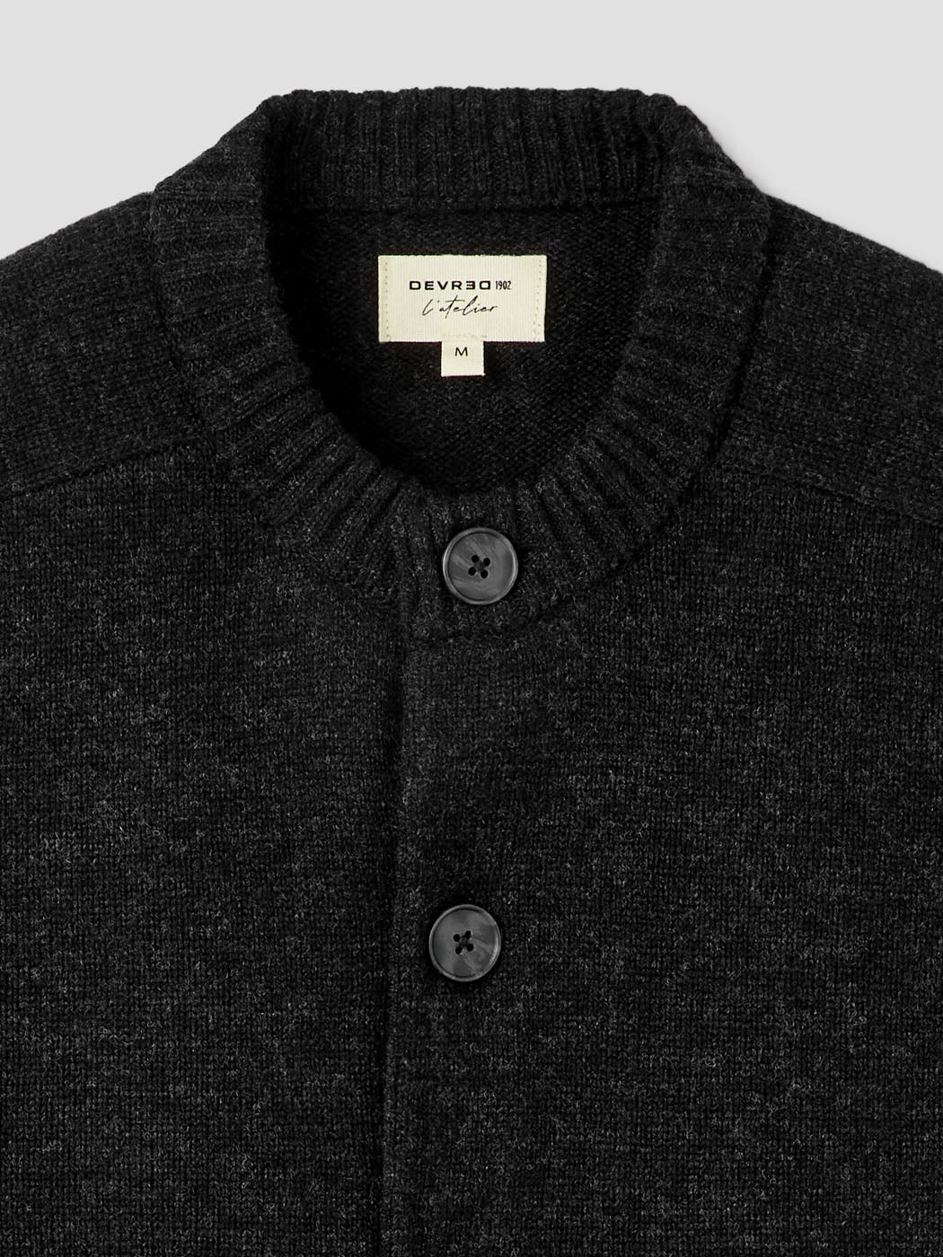 Cardigan boutonné col rond - L'atelier - Image 7