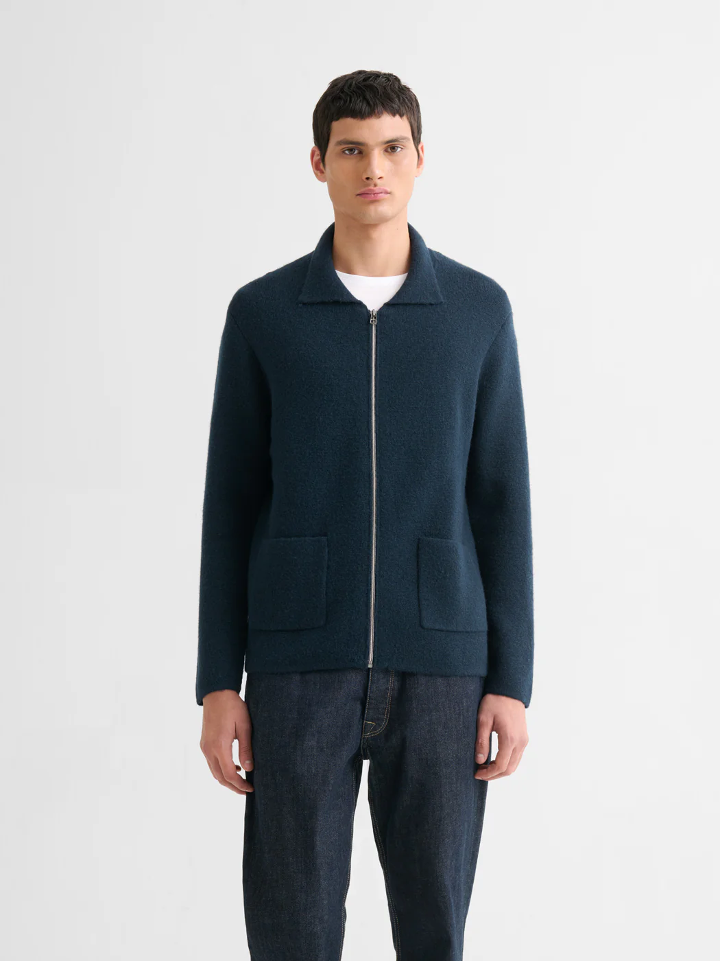 Cardigan col chemise