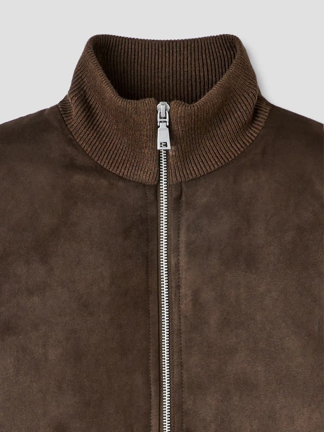 Cardigan zippé bi-matière - Image 6