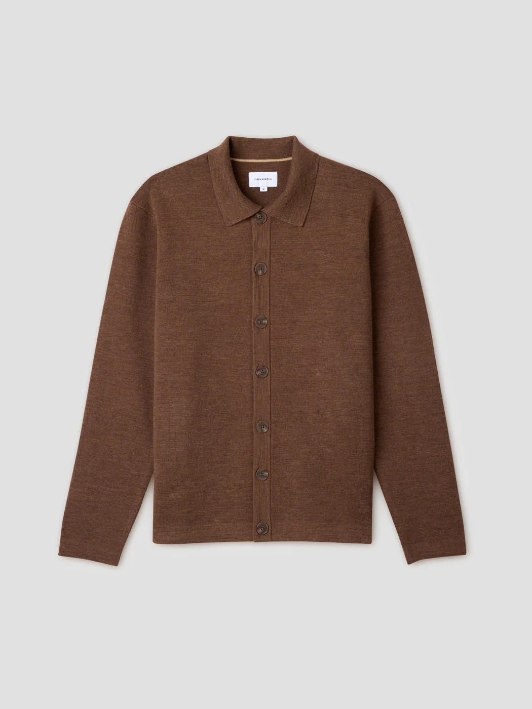 Cardigan boutonné col chemise - Image 3