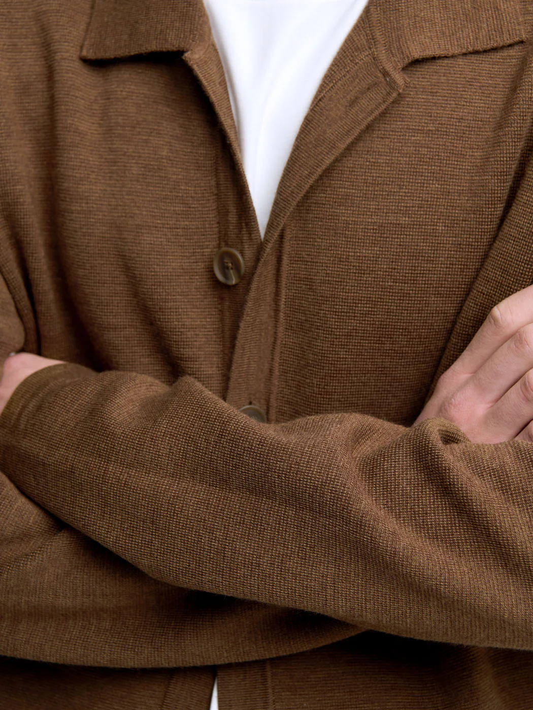 Cardigan boutonné col chemise - Image 5