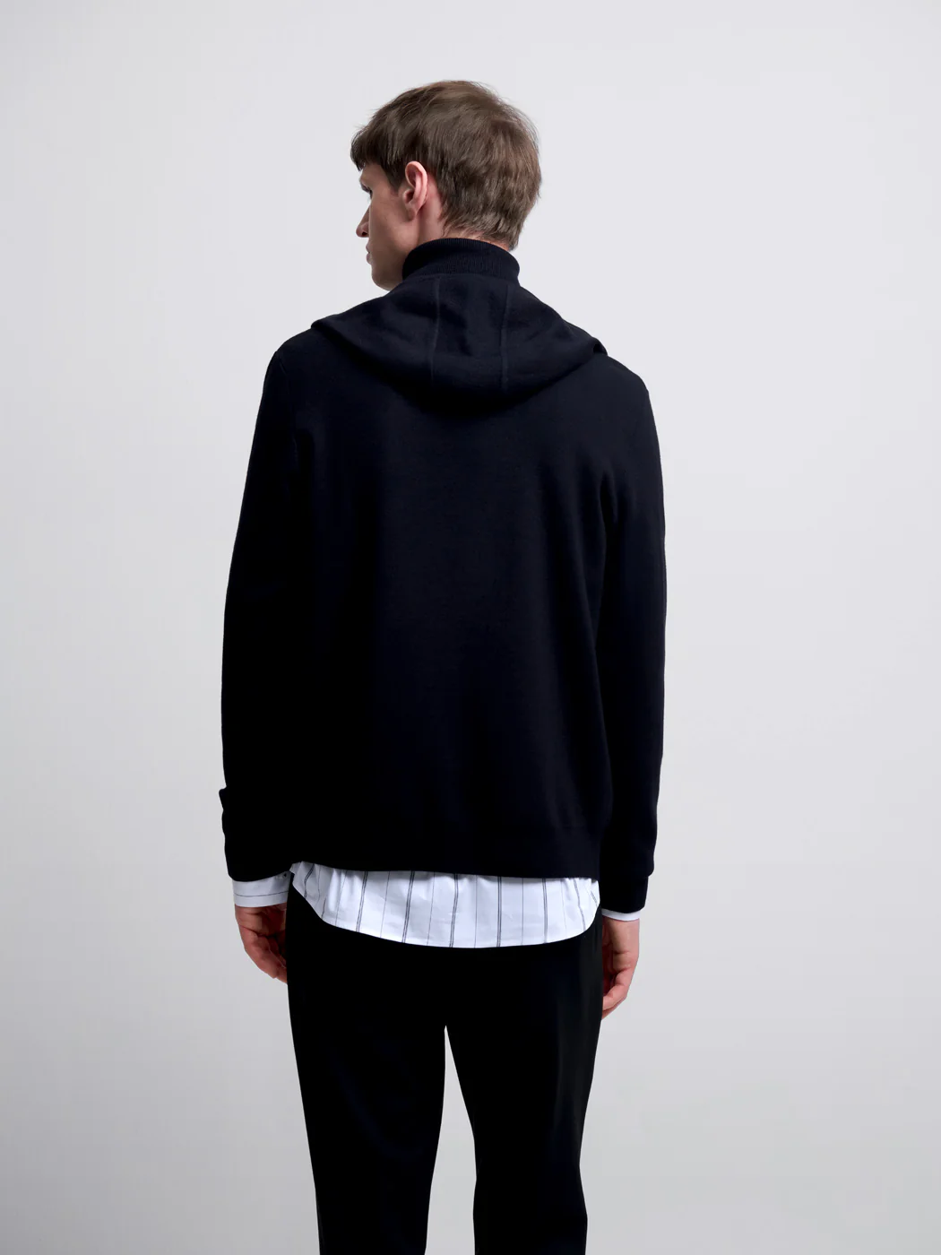 Cardigan zippé à capuche - Image 2