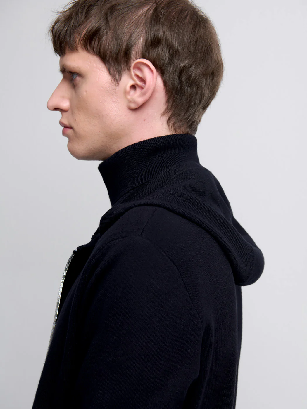 Cardigan zippé à capuche - Image 5