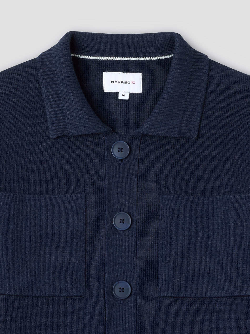 Cardigan col chemise en coton bio - Image 6