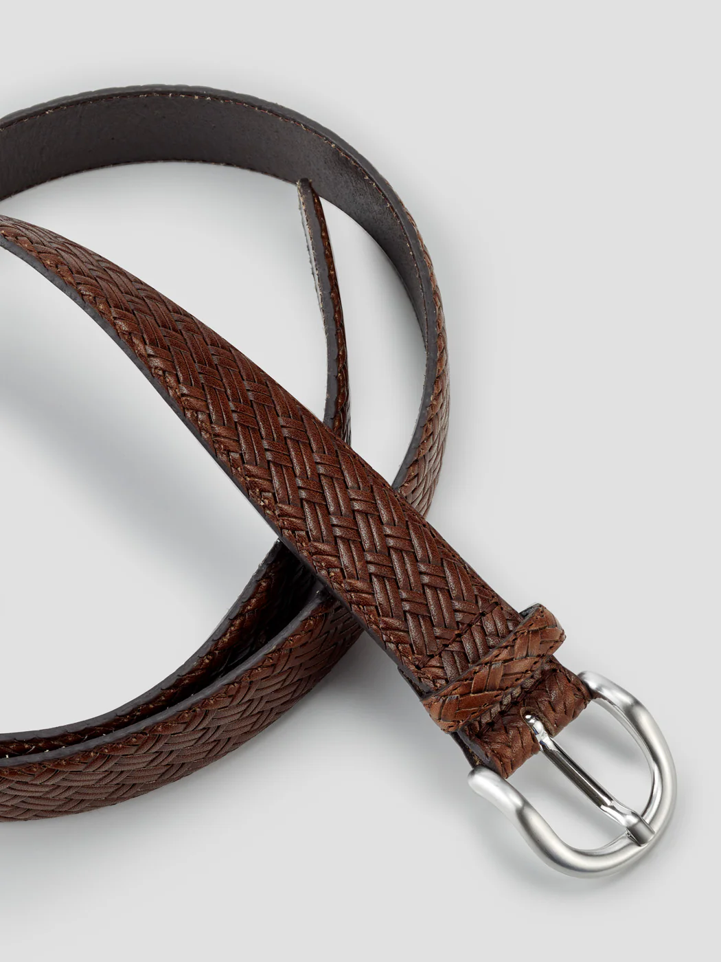 Ceinture en cuir tressée - Image 2
