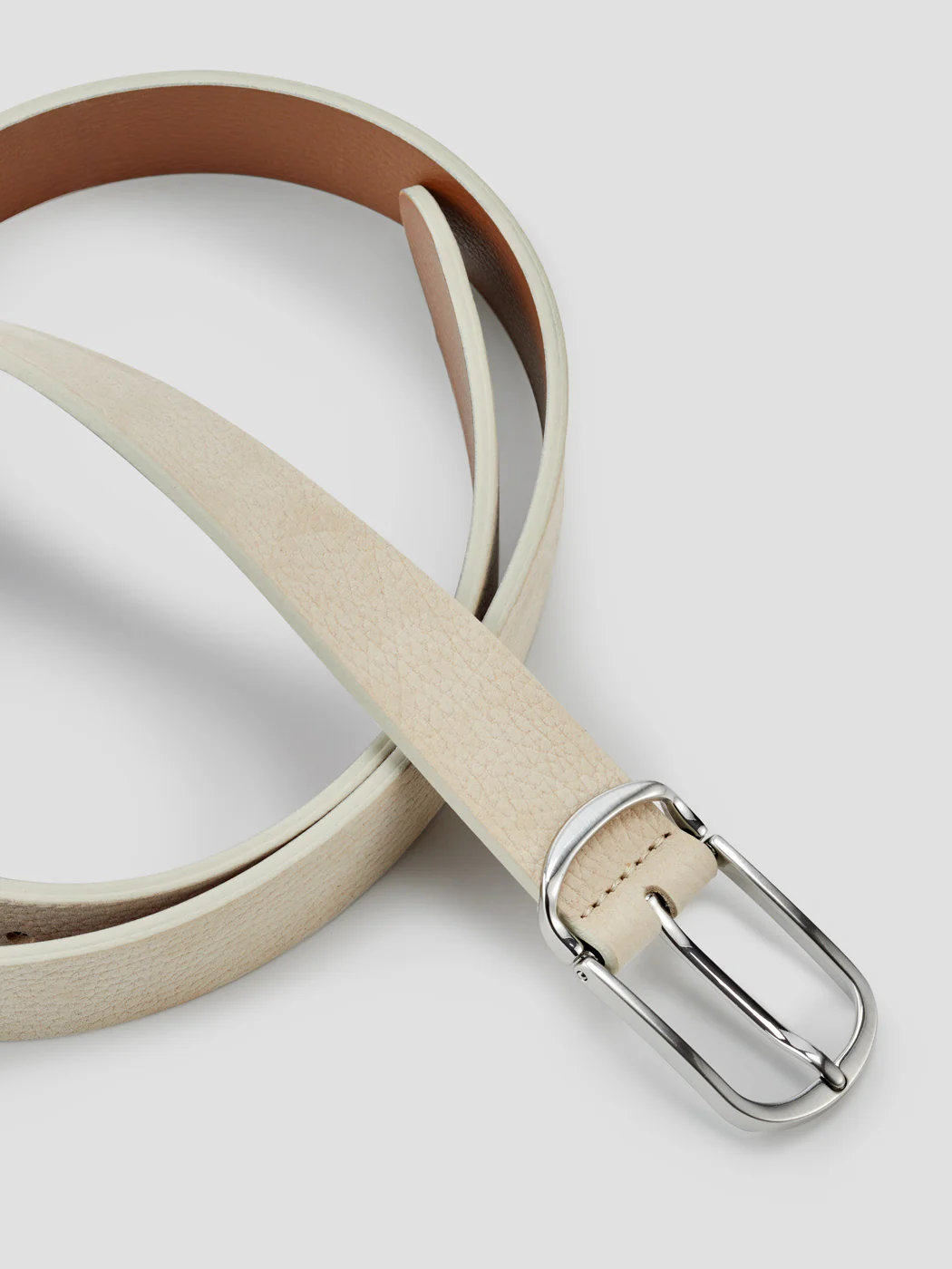 Ceinture en cuir grainé - Image 2