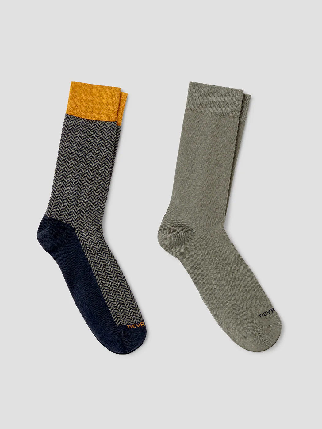 Lot de chaussettes fantaisie bicolore